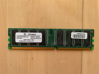 2x 512MB DDR RAM PC2100 Speicher Upgrade für Shuttle XPC SS59