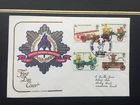 GB 1974 Fire Service First Day Cover w/ "Binns, Sunderland" SHS, CV £45