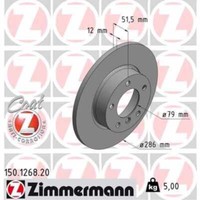 Zimmermann 2X Bremsscheibe Vorne Ø286 Mm FüR BMW 3Er Cabriolet E36 318I 316I
