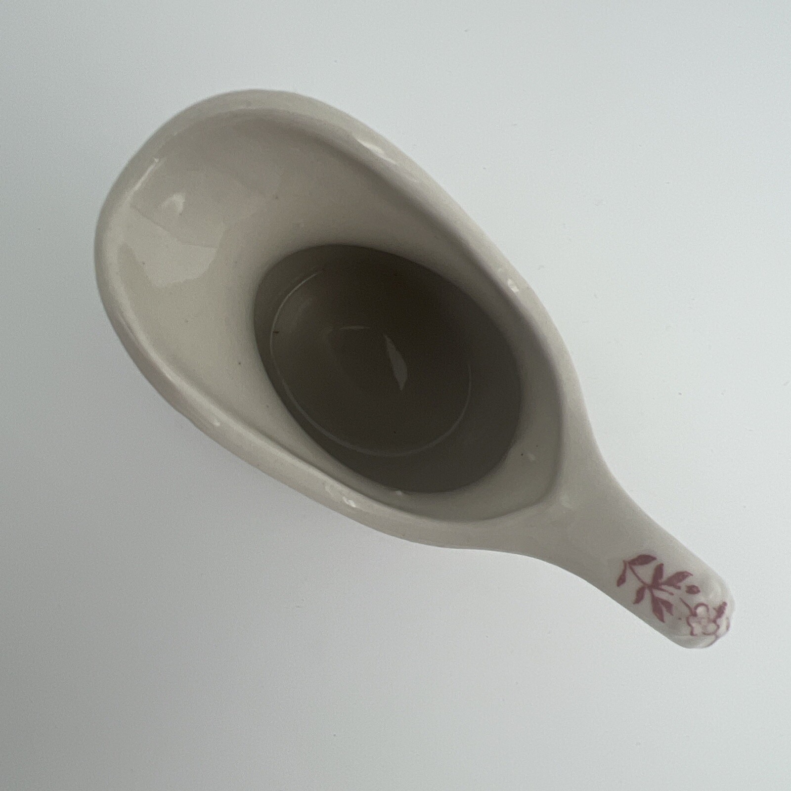 Royal Staffordshire Mini Creamer Tonquin Red Transferware *READ*