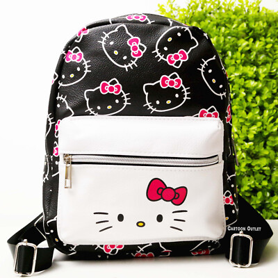 Sanrio Hello Kitty Mini Backpack Purse  10'' Small Bag  Authentic New