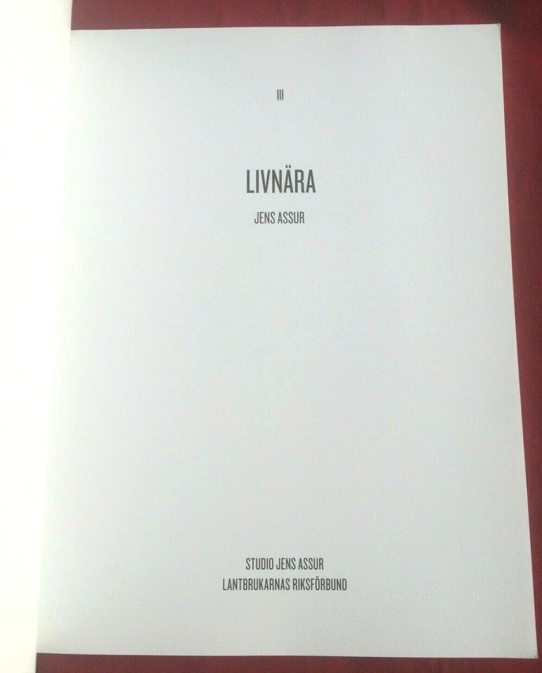Jens Assur LIVNARA Hunger Book III Per Svensson Swedish Farmers Photography - Image 3 of 4