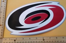 HUGE CAROLINA HURRICANES IRON-ON PATCH - 6" X 9"