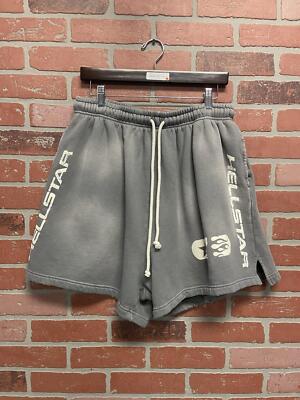 Size XL - Hellstar Studio Shorts Grey Flame Brand New! | eBay