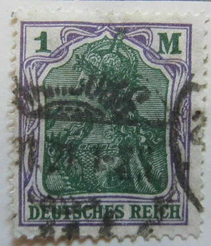 A6P44F120 Germany 1920-21 1m used