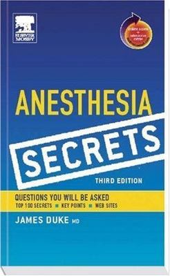 Anesthesia Secrets: with STUDENT CONSULT Access - 1560536128, paperback, MBA