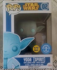 Funko POP Star Wars: Yoda Spirit GITD Vinyl Figure Bobble-head Underground Toys