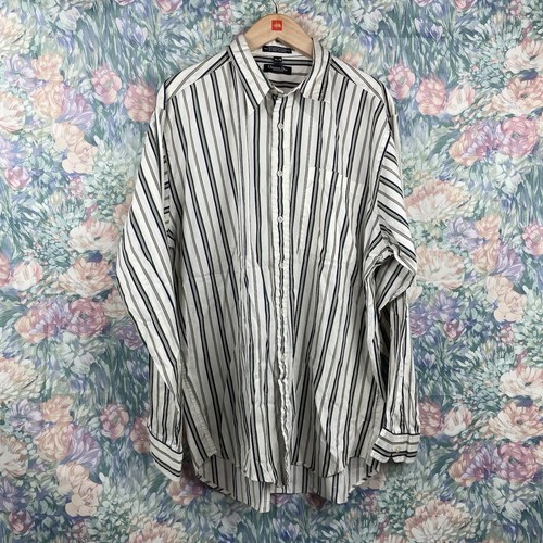 Christian Dior Monsieur Striped Button 