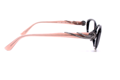 New Badgley Mischka Veronique Eyeglasses Ebony Size: 53-16  display picture 2