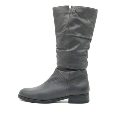 Tamaris Damen Eleganter Winterstiefel Stiefel Grau Warmfutter Classic EU 37
