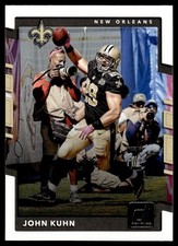 2017 Donruss #147 John Kuhn - New Orleans Saints
