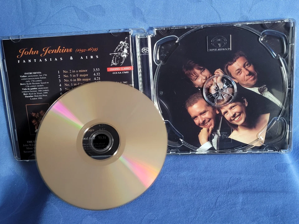 John JENKINS Fantasias & Airs /SACD/ The Locke Consort, Channel Classics - Bild 4 von 4