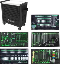 KS TOOLS Servante d'atelier COMPETITION avec 8 tiroirs et 434 outils premium