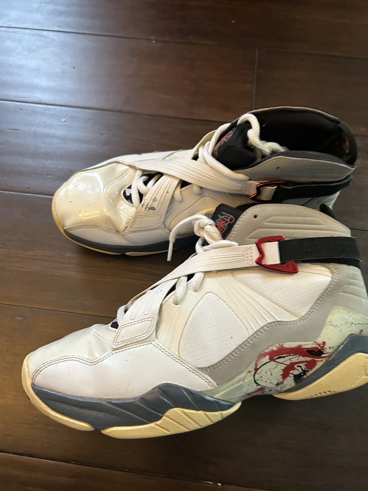 NIKE AIR JORDAN 8.0 VARSITY RED BASKETBALL SNEAKERS/SHOES MEN'S US SIZE 9.5 thumbnail 6