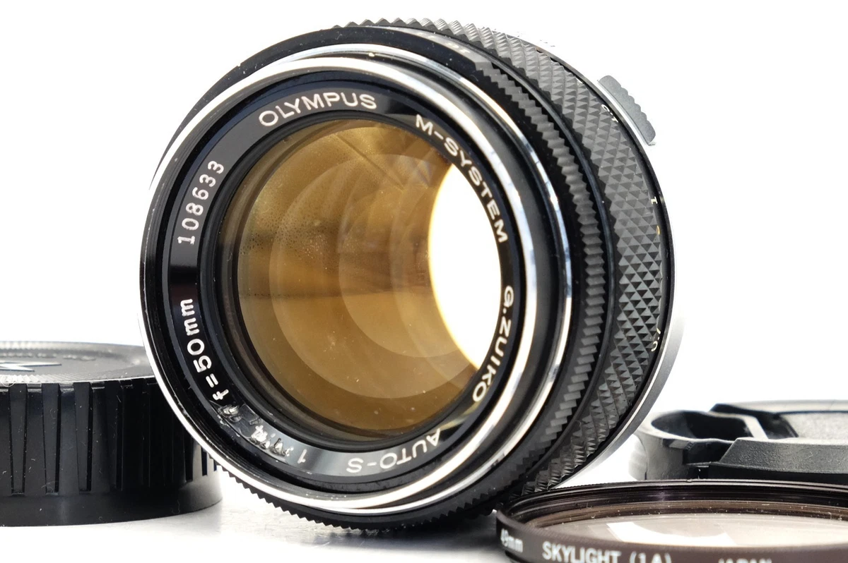 Objectif Olympus Zuiko 50mm F/1.4 – Pour Caméras OM – Pour Pièces Ou Réparation