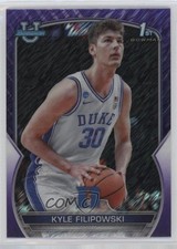 2022-23 Bowman U Chrome Purple Shimmer Refractor Kyle Filipowski #47 c4q