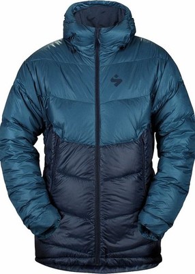 Sweet Protection Men's Salvation Down Jacket 2-Tone Blue M Packable New with Tag