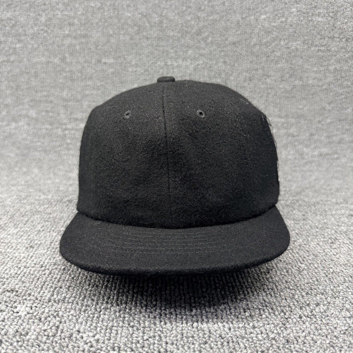 New Era 59FIFTY Blank Black Fitted Hat Size 6 1/2 52cm Champions Kids