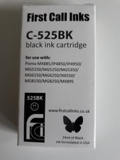 Encre d'imprimante compatible 3 First Call C-525BK