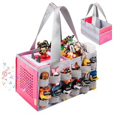 Partreko Carrying Case Compatible with Tonies Box Audio Large, Pink