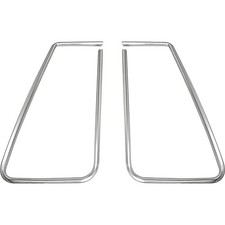 For Oldsmobile Cutlass Salon 75-77 Driver Passenger Side Window Molding Set