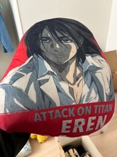 Attack on Titan Eren Yeager Plush Cushion Anime Manga Merch