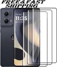 2 Pack for Motorola Edge 2024 Screen Protector Hd-Clear Tempered Glass Screen