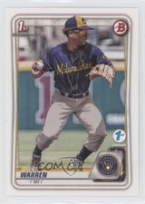 2020 Bowman Draft 1st Edition Zavier Warren #BD-97 1t5