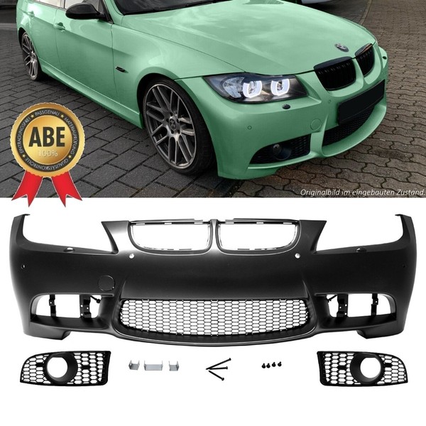 Sport StoßStange Vorne FüR PDC FüR SRA Passt FüR BMW E90 E91 Ab 05-08 Kein M3-image