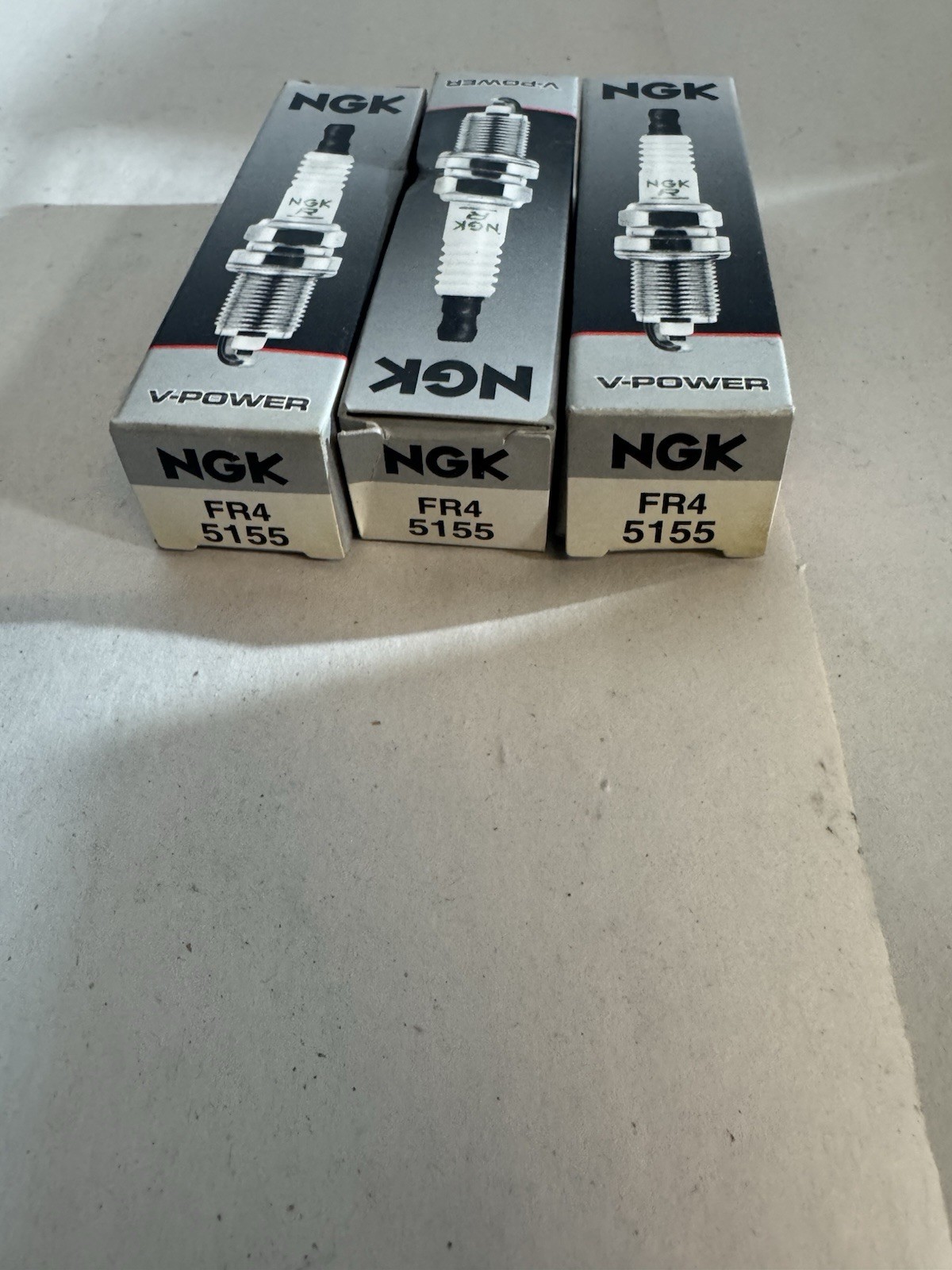3 Total Spark Plug-V-Power NGK 5155