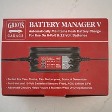 Griots Garage Battery Manager V Item 92232
