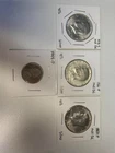 1966–1976 US Silver Lot 40% Kennedy Halves + 1944-P War Nickel BU Bicentennial