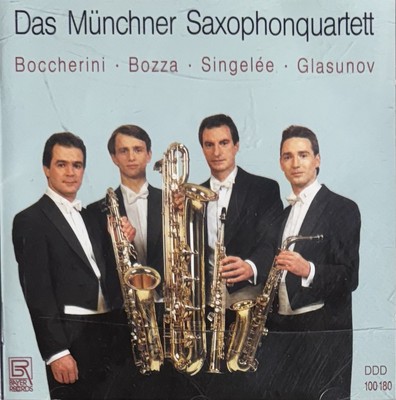 Das Münchner Saxophonquartett   Boccherini - Bozza - Singelée - Glasunov (CD)