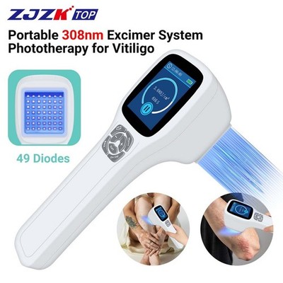 308nm UVB Light for Hands Face Arm Feet Skin Disorder Ultraviolet 49 Diodes