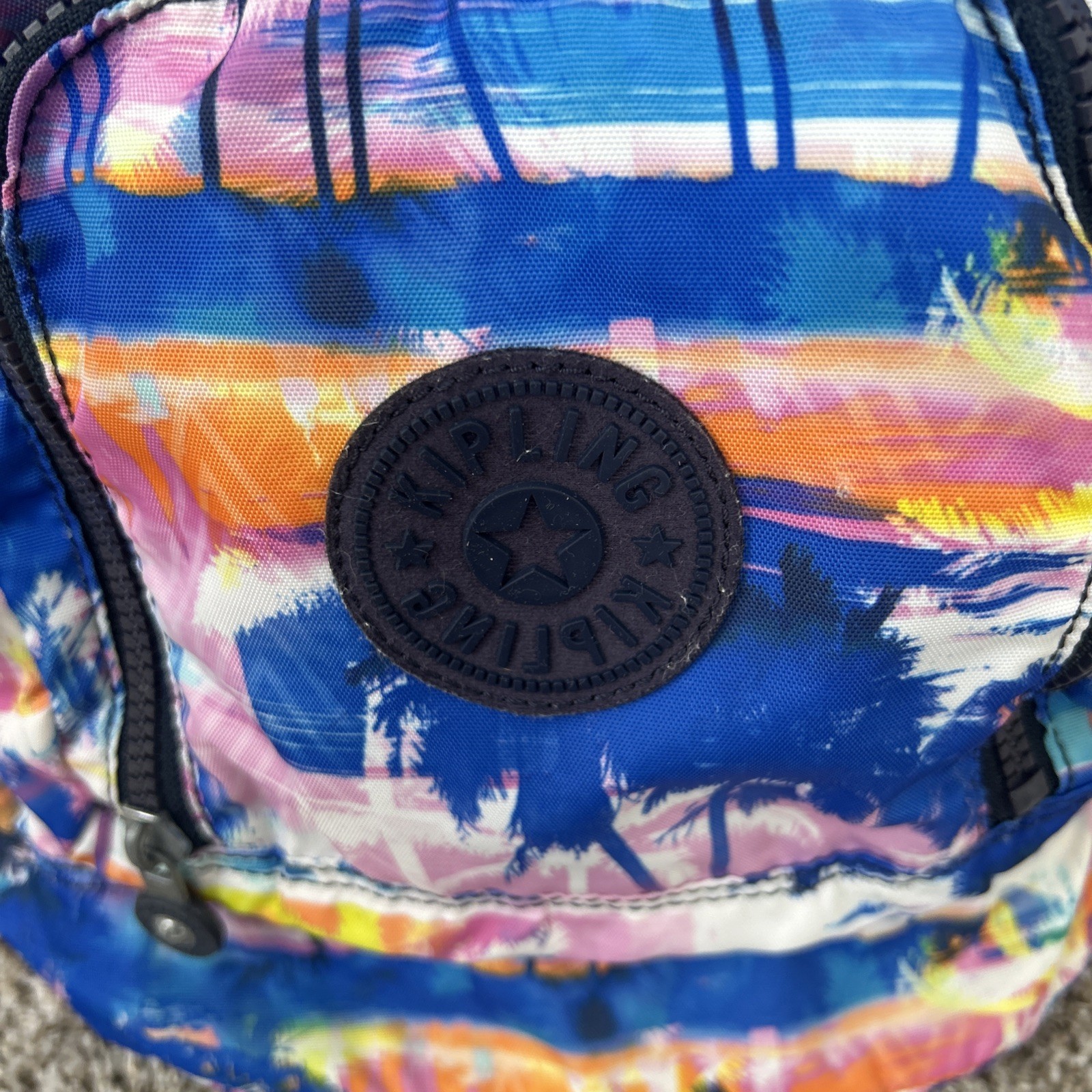 KIPLING HARPER PRINTED PRISM Expendable Backpack … - image 2