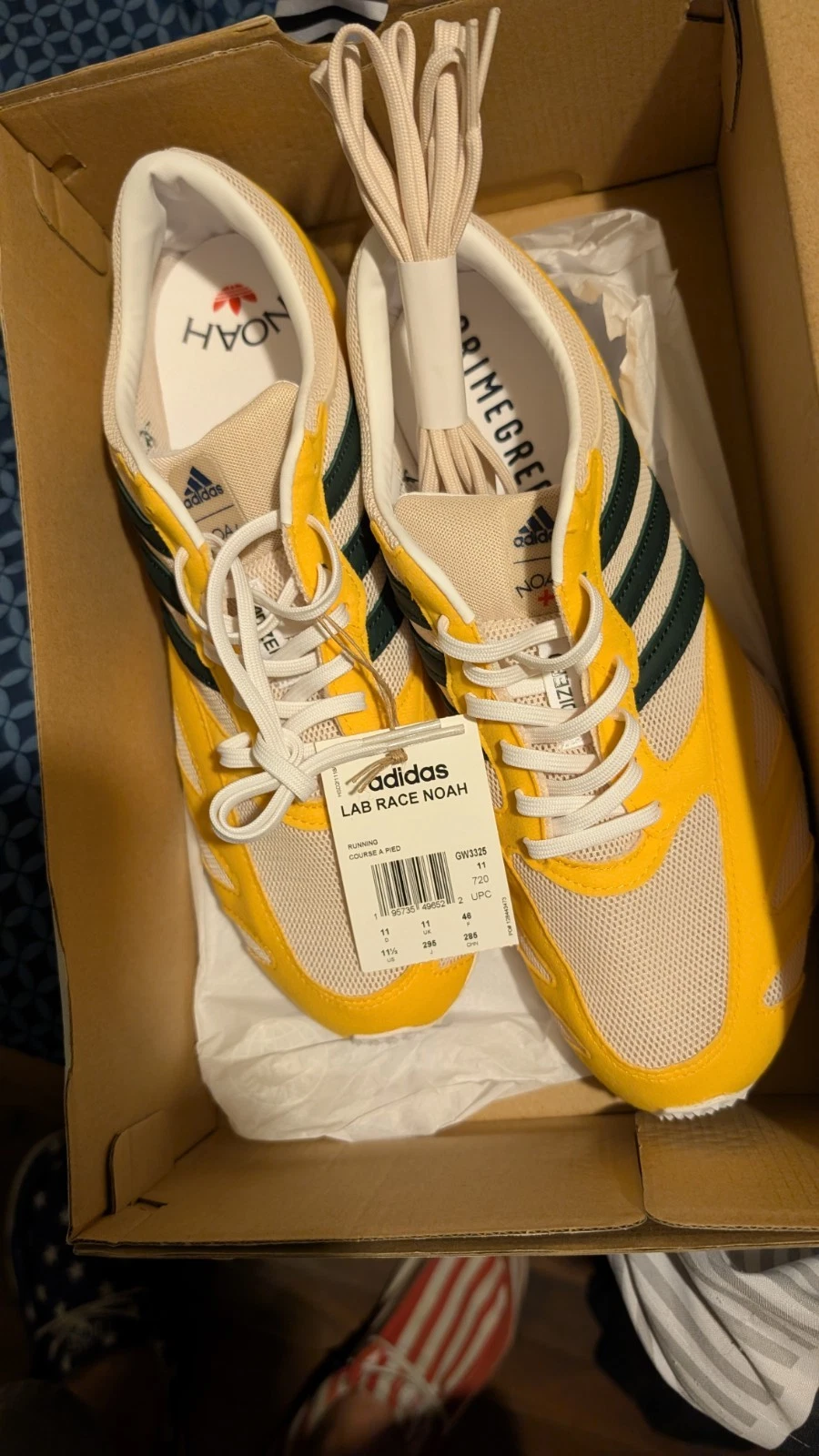 Adidas Noah taglia 11 5 con lenti originali basate sull'edizione anni 70 la scatola è extra