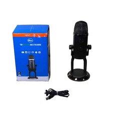 Logitech Blue Yeti X Black 988-000105 Multi-Pattern USB Prof. Microphone 0441