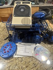 Vintage Lakeshore JJ665 Portable CD Player Classroom 3 Headset  Directions Cp