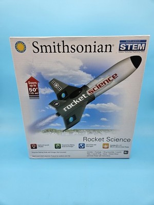 Smithsonian STEM Rocket Science Build And Launch NEW NIB
