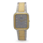 Vintage Seiko Lassale Two-Tone Quartz Rectangular Dress Watch