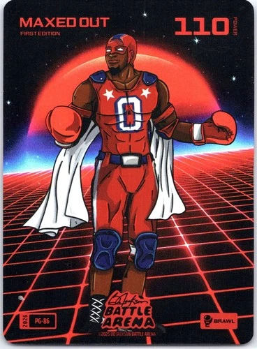 Bo Jackson Battle Arena Griffey Maxed Out Powerglove SP Tyrese Maxey