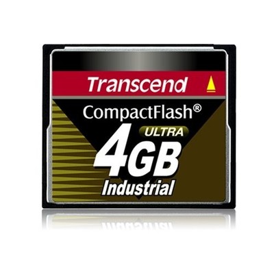 1Transcend CompactFlash ULTRA 4GB Industrial CF Card  TS4GCF100I