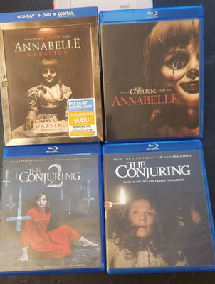 Annabelle the conjuring 4 pack Blu-ray film set