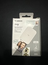 CANON IVY 2 Mini Photo Printer 2nd Generation Pure White