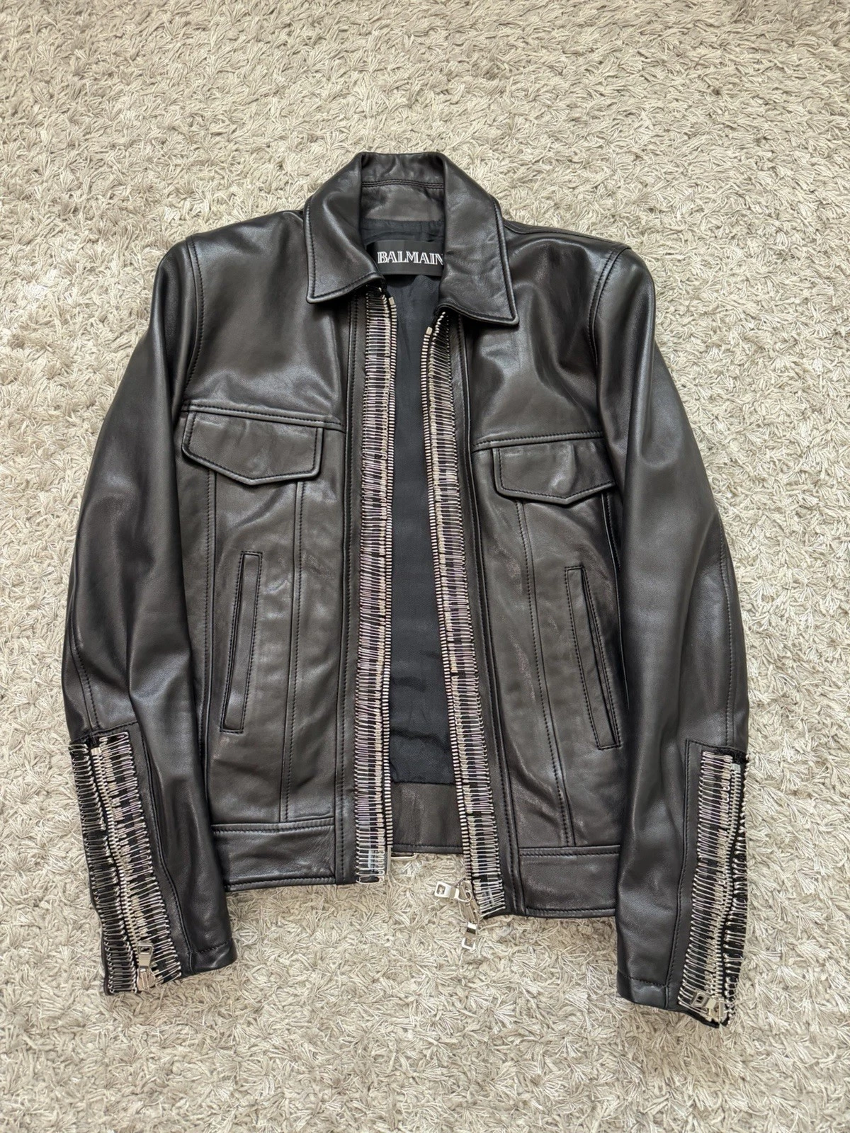 Balmain SS11 Safety Pin Jacket image 2