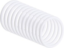 30 Pcs 2.4" Dream Catcher Rings for DIY Crafts  Home Decor, White