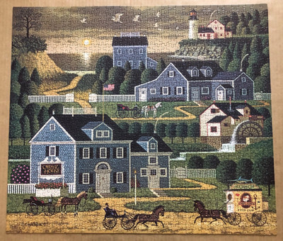 Charles WYSOCKI  SUNSET BAY  1000 pc. Puzzle - Compete