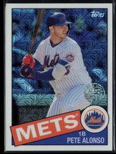 Pete Alonso #85C-26 2020 Topps 1985 Topps Chrome Silver Pack Promo (Series 1)