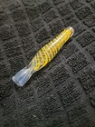 GLASS CHILLUM PIPE TOBACCO SMOKING — photo 1
