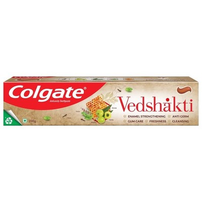 Colgate Swarna Vedshakti Zahnpasta 200g | Ayurvedische Mundpflege | Anti-Keim...